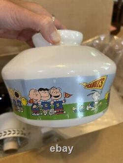 Kit de lumière de ventilateur de plafond pour les fans de sport de Peanuts Vtg 42 quatre lames Snoopy Charlie Brown