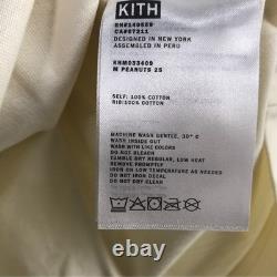 Kith pour Peanuts Charlie Brown Just Us Tee, Taille M Homme Sandrift