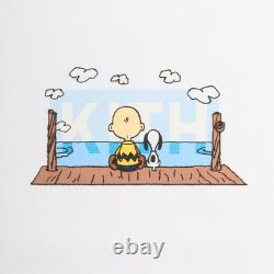 Kith pour Peanuts T-shirt classique logo Ocean View XL Snoopy Charlie Brown