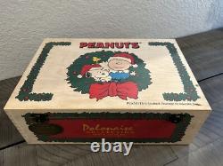 Kurt Adler Polonaise Peanuts 50e Anniversaire Édition Limitée Ornements Snoopy Charlie Brown +