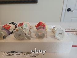 LENOX PEANUTS CAROLE DE NOËL Sally Snoopy Charlie Brown Lucy Linus avec boîte