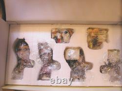 LENOX PEANUTS THANKSGIVING Charlie Brown Sally Snoopy Linus Lucy NOUVEAU dans BOÎTE avec COA