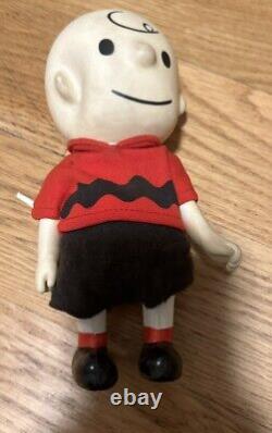 LOT RARE Peanuts 1966 Charlie Brown, Linus, Snoopy, Schroeder & Snoopy Astronaute