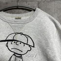La compagnie de vêtements de sport Buzz Rickson's Charlie Brown Peanuts Snoopy en coton 100% d'occasion