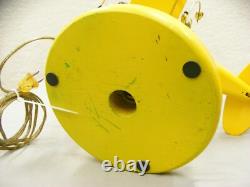 Lampe de table en bois N3N biplan Peanuts Charlie Brown Snoopy As du Vol Baron Rouge