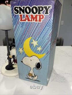 Lampe de table rare Peanuts Snoopy 20, Italie Nuova Linea Zero avec boîte. Veuillez lire