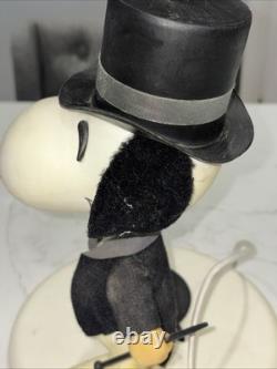 Lampe de table rare Peanuts Snoopy 20, Italie Nuova Linea Zero avec boîte. Veuillez lire