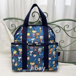 Le sac à dos LeSportsac Snoopy 2way Charlie Brown Snoopy avec étiquette F/S