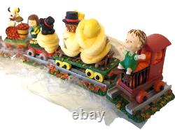 Le train spécial de Thanksgiving Peanuts de Danbury Mint Snoopy Charlie Brown Lucy