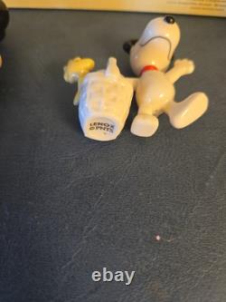 Lenox Peanuts C'est le Beagle de Pâques Ensemble de 5 Charlie Brown Lucy Snoopy Nouvelle Boîte