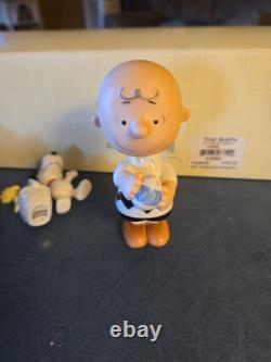 Lenox Peanuts C'est le Beagle de Pâques Ensemble de 5 Charlie Brown Lucy Snoopy Nouvelle Boîte