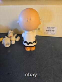 Lenox Peanuts C'est le Beagle de Pâques Ensemble de 5 Charlie Brown Lucy Snoopy Nouvelle Boîte