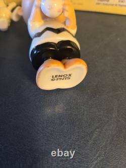 Lenox Peanuts C'est le Beagle de Pâques Ensemble de 5 Charlie Brown Lucy Snoopy Nouvelle Boîte