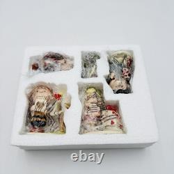 Lenox Un Ensemble De 5 Figurines Peanuts Pour La Saint-Valentin Charlie Brown Lucy Snoopy NEUF