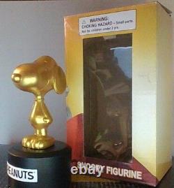 Les Cacahuètes Snoopy Charlie Brown Le Film Des Cacahuètes Oscar Figurine Extremely Rare