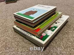 Lot de 24 livres Peanuts / Charlie Brown de Charles M. Schulz, rare Snoopy
