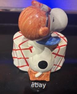 Lot de 6 réveils figurines vintage Peanuts Snoopy Charlie Brown Flying Ace Lot