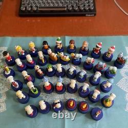 Lot de 70 mini figurines Snoopy à vendre - Woodstock, Charlie Brown et autres personnages