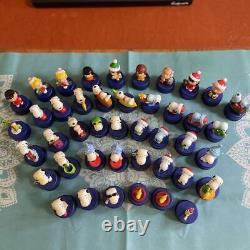 Lot de 70 mini figurines Snoopy à vendre - Woodstock, Charlie Brown et autres personnages