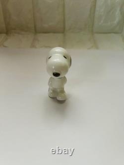 Lot de 8 mini figurines en céramique Peanuts Snoopy Charlie Brown Japon