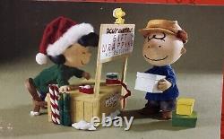 Lucy Enveloppant Charlie Brown Rêves Possibles Peanuts Snoopy Noël Dept 56