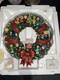 Magnifique Couronne De No&euml;l Lumineuse Danbury Mint, Neuve, Snoopy Charlie Brown