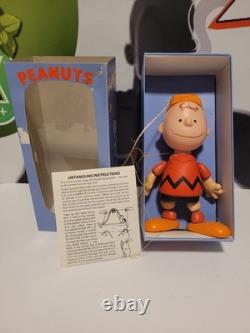 Marionnette Pelham Puppets Charlie Brown Peanuts 1979 avec boîte et instructions