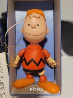 Marionnette Pelham Puppets Charlie Brown Peanuts 1979 avec boîte et instructions