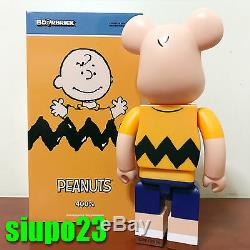 Medicom 400% Bearbrick Peanuts Snoopy Be @ Rbrick 2017 Charlie Brown