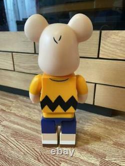 Medicom Toy Bearbrick Peanuts Snoopy 400% Charlie Brown Yellow Be@rbrick /box