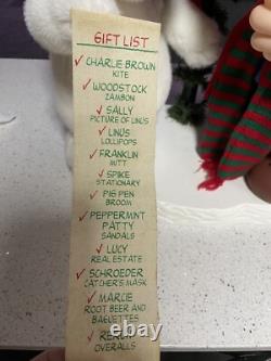 Meilleur Animé de Noël : Peluche Charlie Brown Snoopy avec Lampe, Les Deux Bougent 22