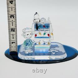 Monde de Cristal Arachides Un Noël de Charlie Brown #39/2,750 RARE LECTURE