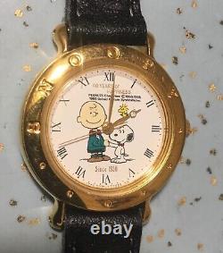 Montre 40 ans de bonheur Snoopy Charlie Brown Peanuts Citizen Vega 1990