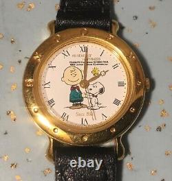 Montre 40 ans de bonheur Snoopy Charlie Brown Peanuts Citizen Vega 1990