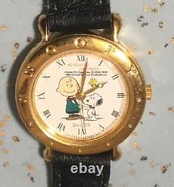Montre 40 ans de bonheur Snoopy Charlie Brown Peanuts Citizen Vega 1990