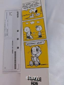 Montre Epson Smart Canvas Snoopy et Charlie Brown Nouvelle Batterie Morte