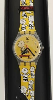 Montre Swatch NEW GENT- POW WOW PEANUTS SNOOPY SO29Z101 CHARLIE BROWN