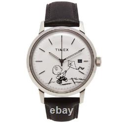Montre automatique Timex Marlin Charlie Brown Peanuts Snoopy avec cerf-volant de 40 mm