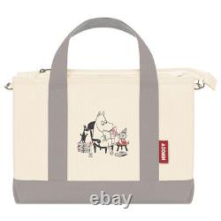 Moomin Dokusho Mini Tote Bag Multifonctionnel Snoopy Charlie Brown Cas