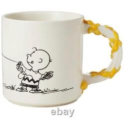 Mug Snoopy par Hallmark Collection Vintage Peanuts Cerf-volant de Charlie Brown