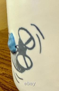 Mug en céramique 3D Hallmark Peanuts Snoopy Linus Couverture Bleue 16 oz. RARE