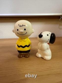 Musée Snoopy – Ensemble salière et poivrière Snoopy et Charlie Brown