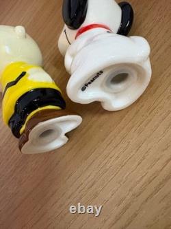 Musée Snoopy – Ensemble salière et poivrière Snoopy et Charlie Brown