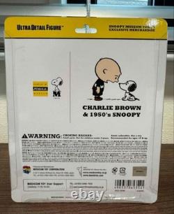 Musée Snoopy, ensemble de 5 figurines UDF 1950 Charlie Brown, neuf et non ouvert