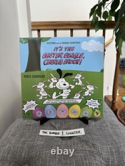 NOUVEAU C'est le mystère de l'œuf de Pâques Beagle Charlie Brown RSD 2025 Vinyle Snoopy LE