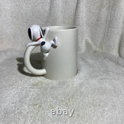 NOUVEAU Mug suspendu avec poignée Snoopy 3D Charlie Brown Peanuts NWT Hallmark