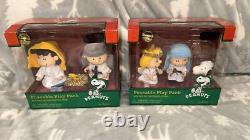 NOUVEAU Nativité Peanuts Charlie Brown Lucy Woodstock Linus Snoopy Sally RARE
