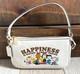 Nouveau Sac En Cuir Nolita Coach X Peanuts Charlie Brown Snoopy Friends Cmb76, Nwt