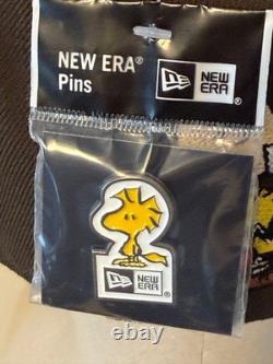 New Era x Peanuts Édition limitée casquette de golf Snoopy Charlie Brown 7 5/8 marron