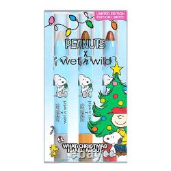 New Wet N Wild Peanuts Collection Pr Box & Multistick Set Snoopy Charlie Brown